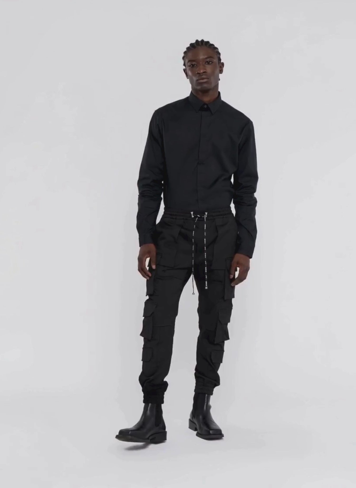 Byblos Classic Shirt in black — vista 1