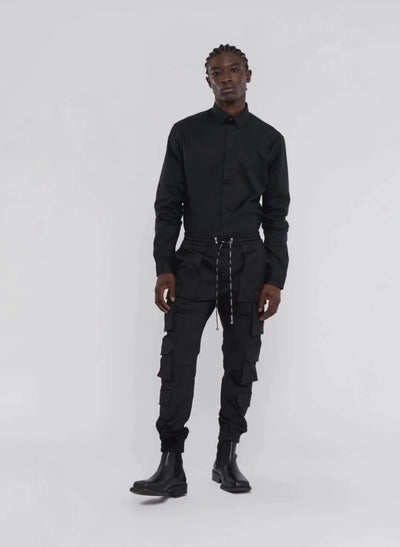 Byblos Classic Shirt in black — vista 1
