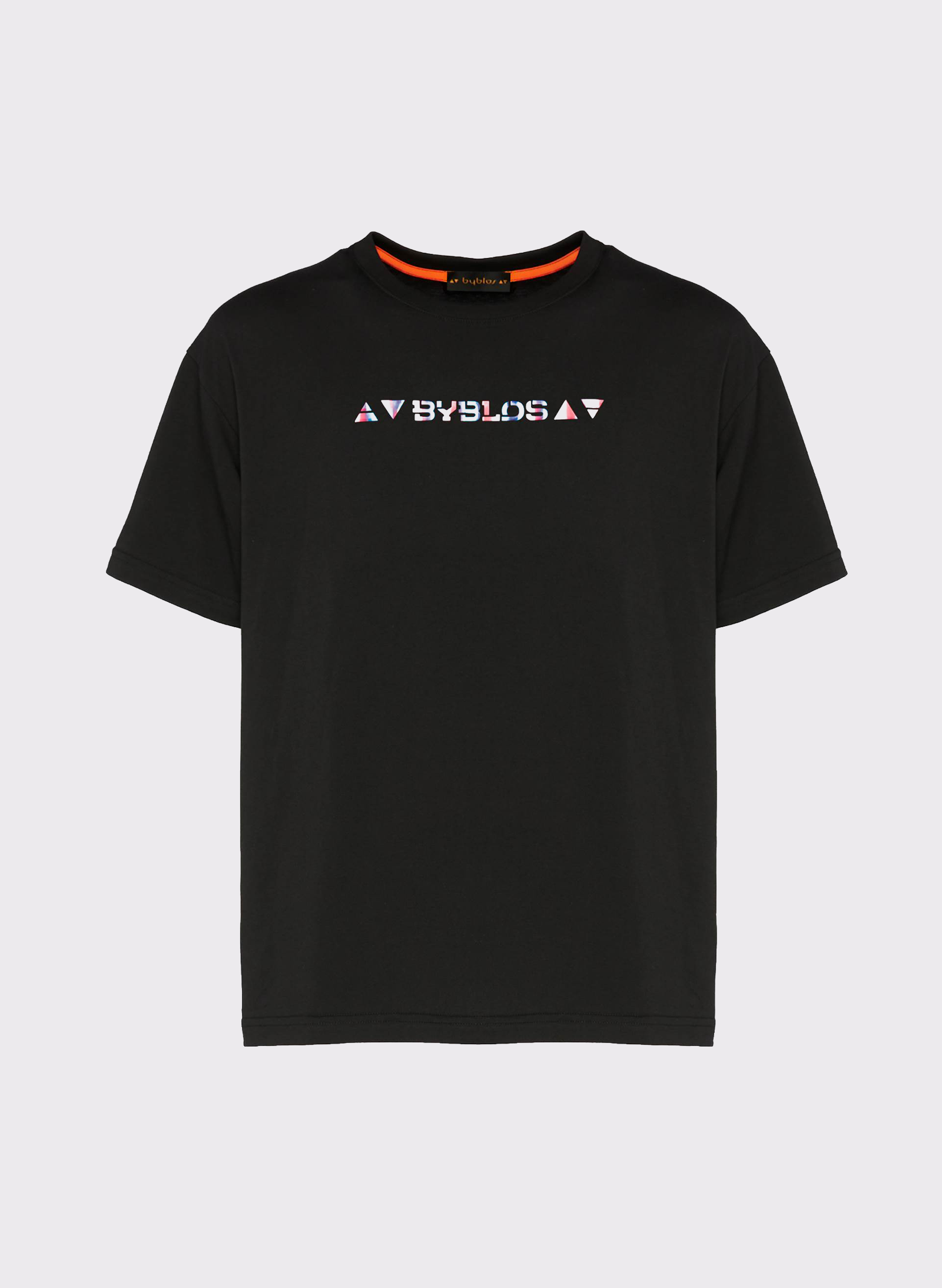 Byblos Lover Iridescent T-Shirt in black - back view