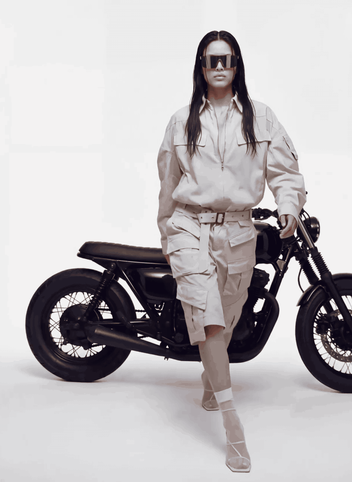 Byblos Bomber Pockets in beige